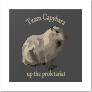 Team Capybara - Up The Proletariat Posters and Art